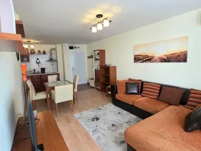 Panorama Fort Club | Двокімнатні апартаменти: вітальня, кухня