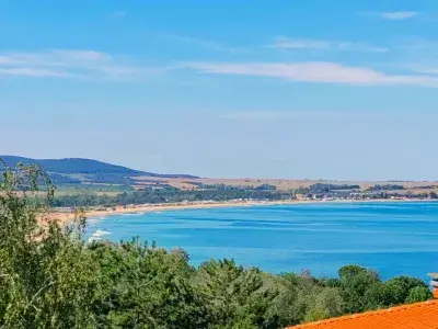 Вид на море из балкона 