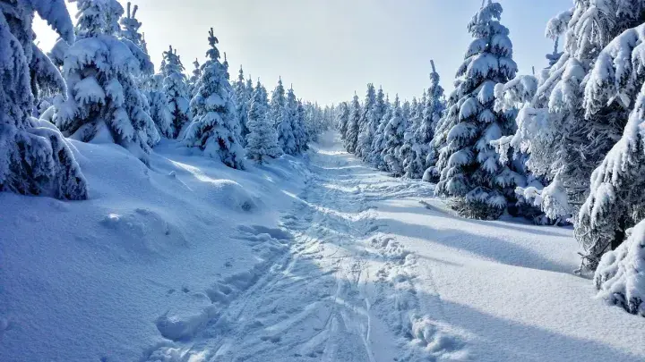 снiг в горах