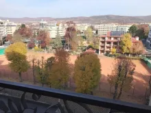 балкон з видом на гори