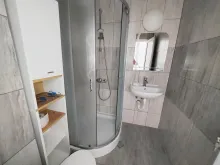 душ, раковина, туалет