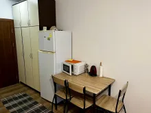 Шкаф и холодильник