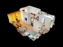 3D схема квартиры