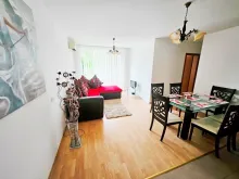 Nessebar Fort Noks | Двокімнатна квартира: вітальня, кухня