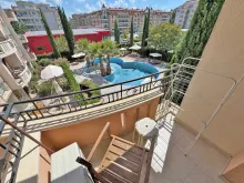 Afrodita Palace | Студія біля моря в Сонячному Березі з видом на басейн