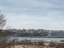 вид на дюни та море