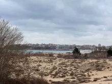 вид на дюни та море