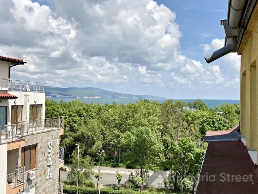 вид на море с террасы