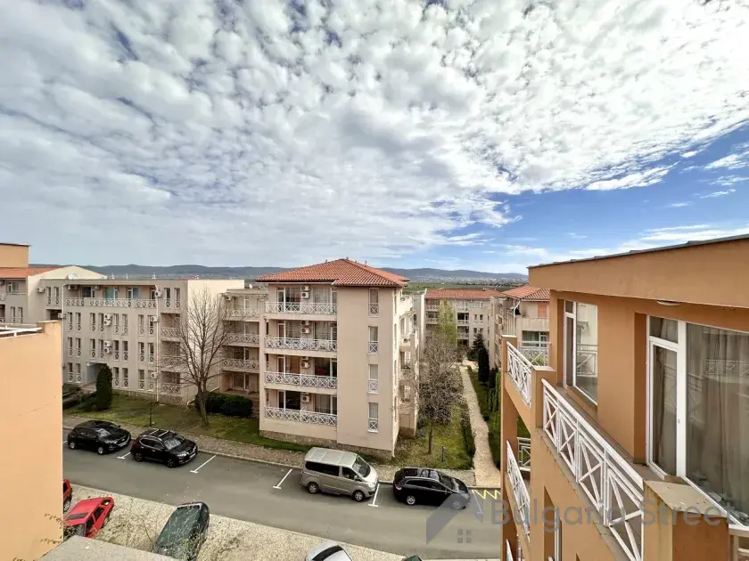 Widok z tarasu mieszkania