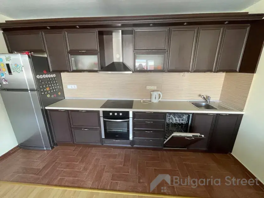 Privillage Fort Beach | Трикімнатна квартира: вітальня, кухня