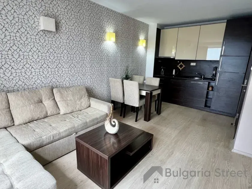 Harmony Suites 2 | Двокімнатна квартир: вітальня, кухня